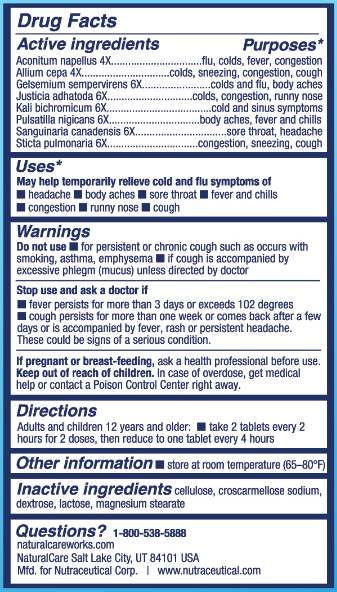 Cold & Flu Relief (60T)