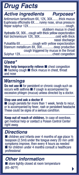 Children's Cough & Mucus 4 oz.