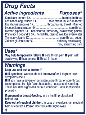 Sore Throat Spray 4 oz.