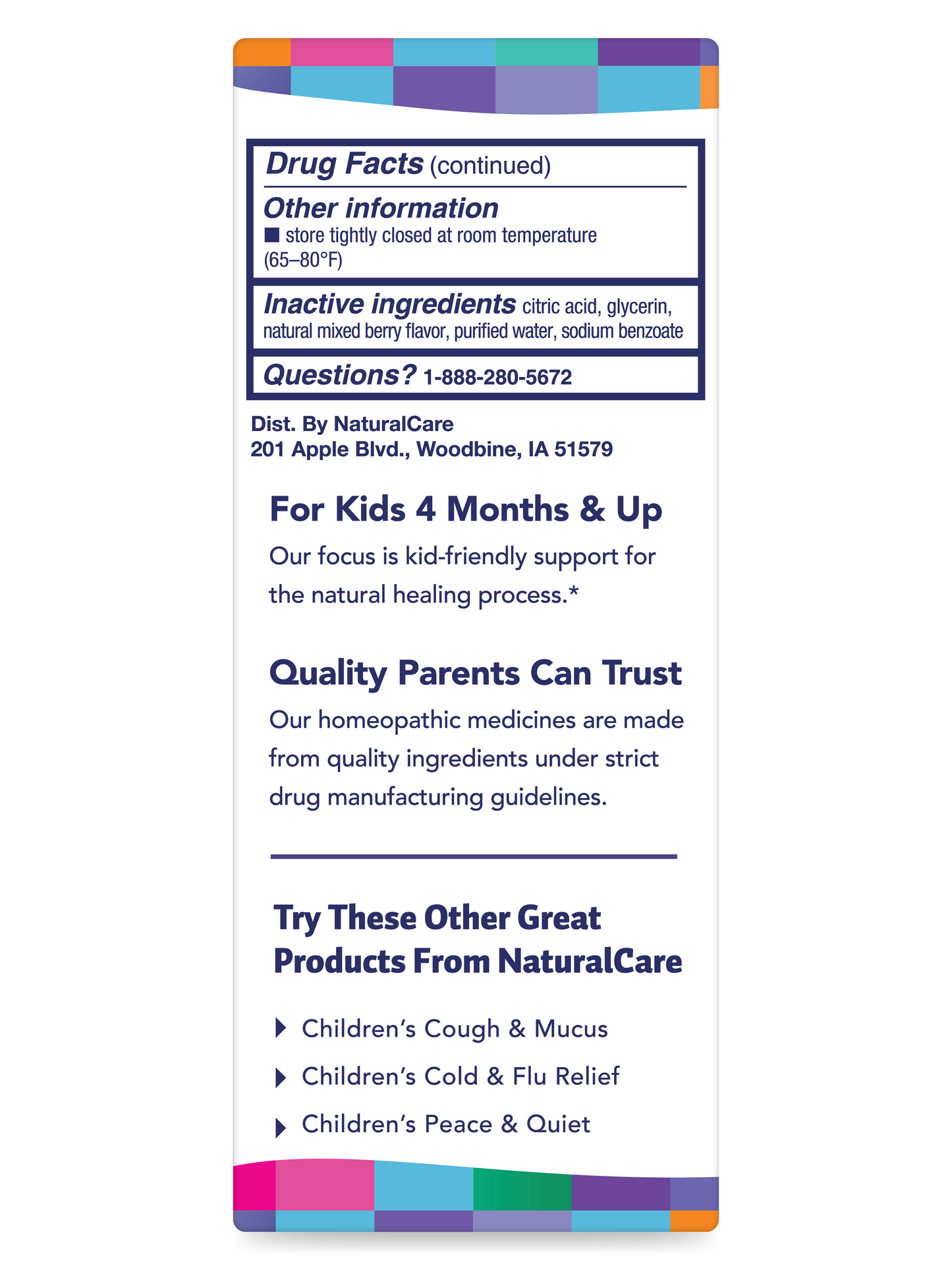 Children's Cough & Mucus Night 4 oz.