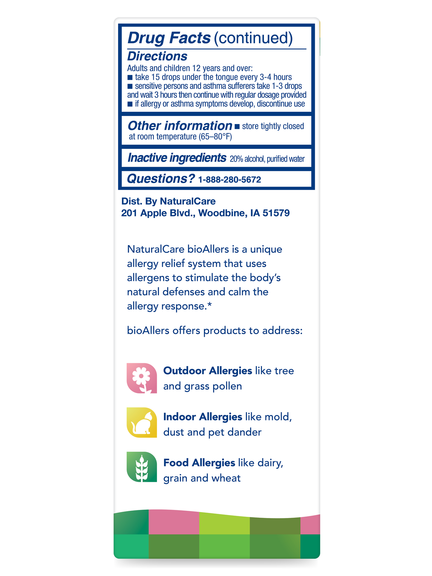 bioAllers Grass Pollen 1 oz.
