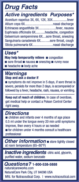 Children's Cold & Flu Relief 1 oz.