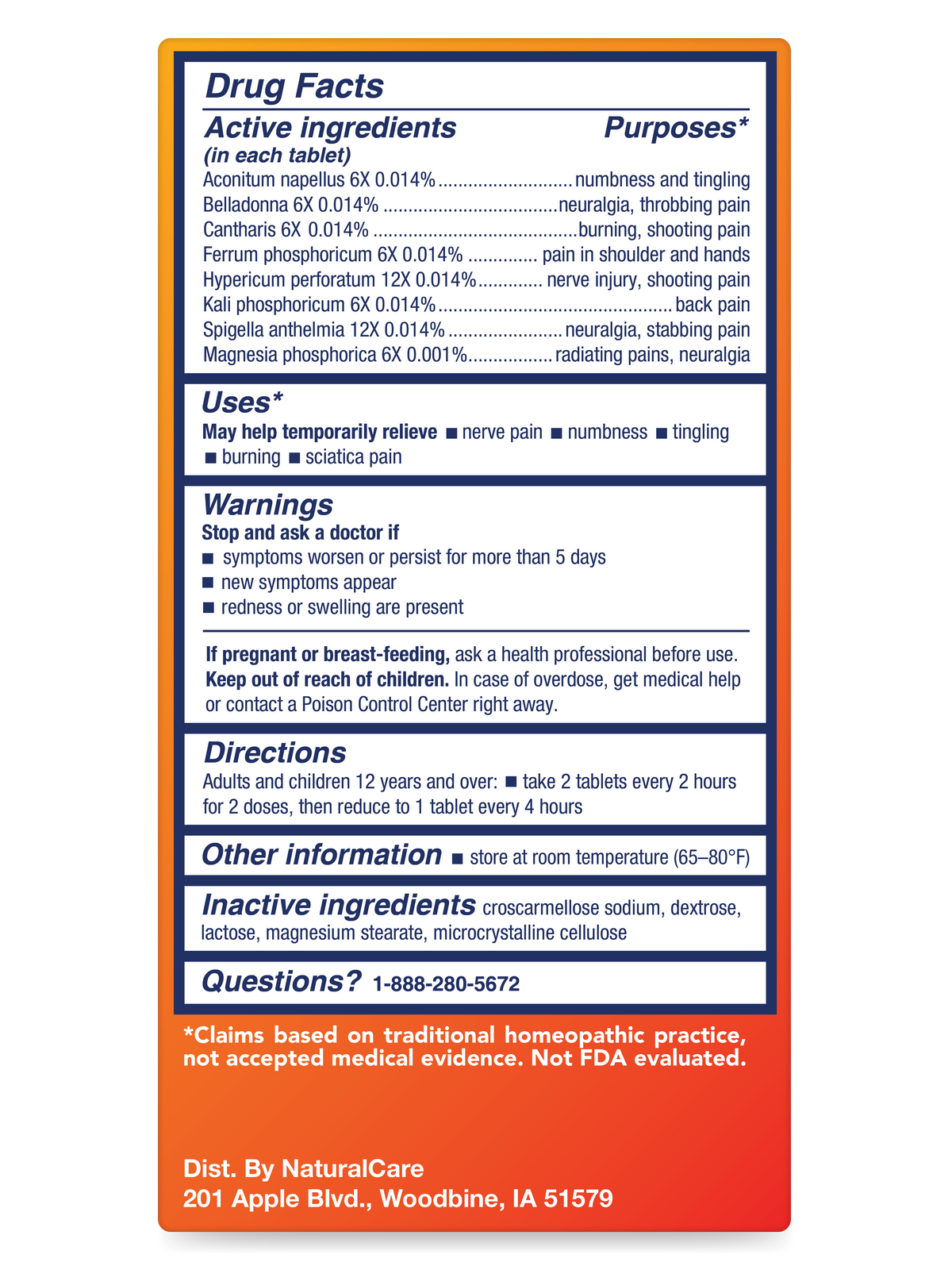 NerveFix (60T) – NaturalCare