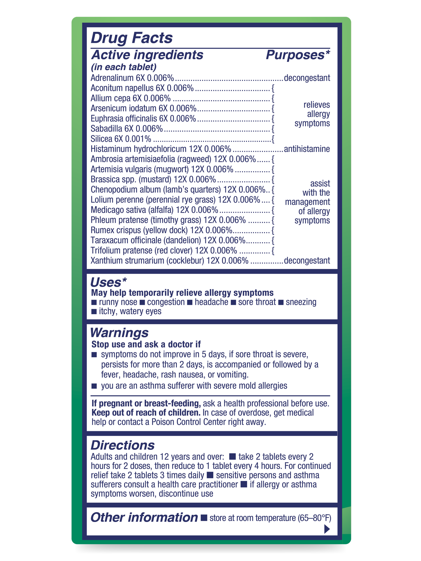 bioAllers Outdoor Allergies (60T)