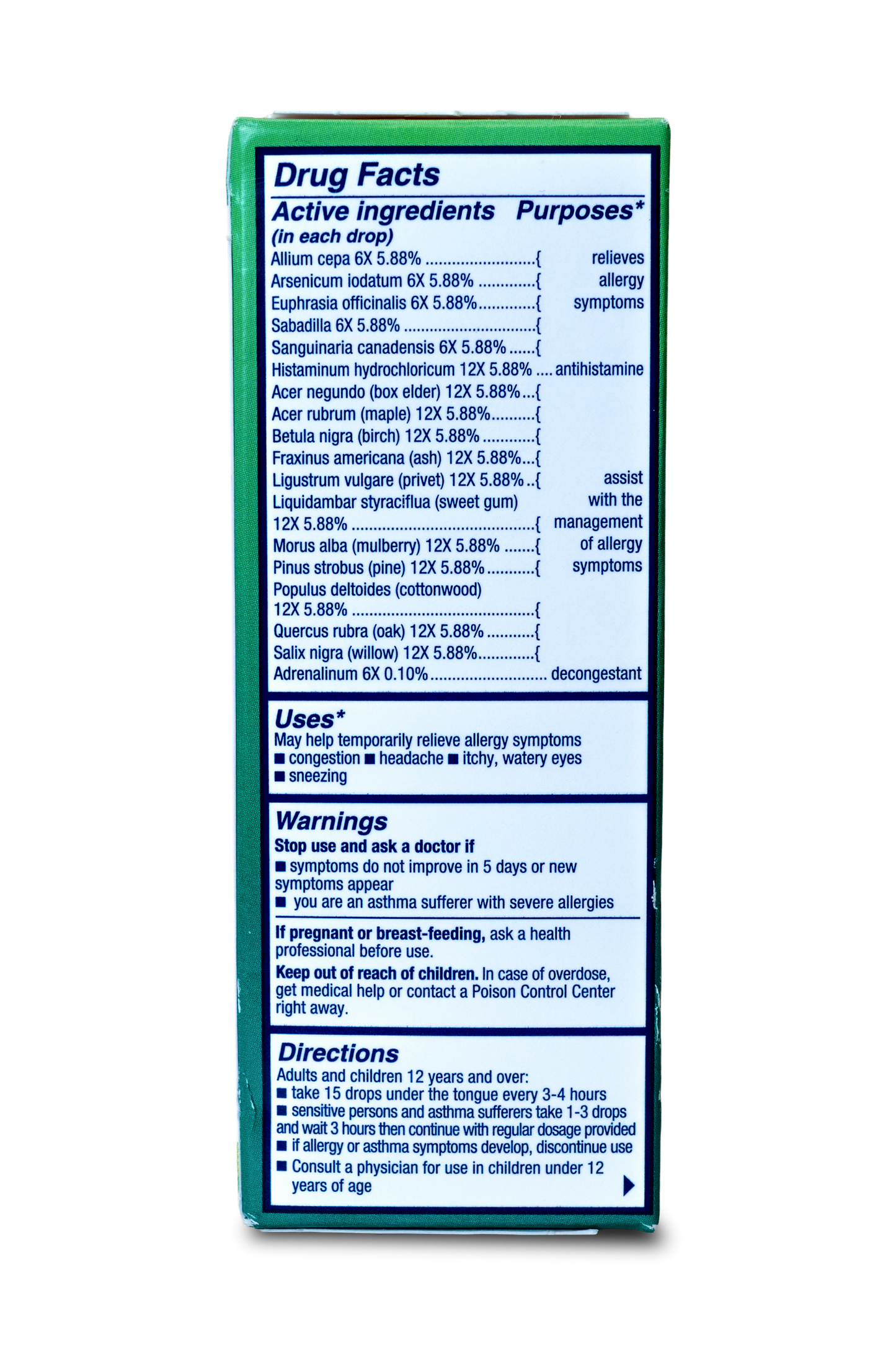 bioAllers Tree Pollen 1 oz.