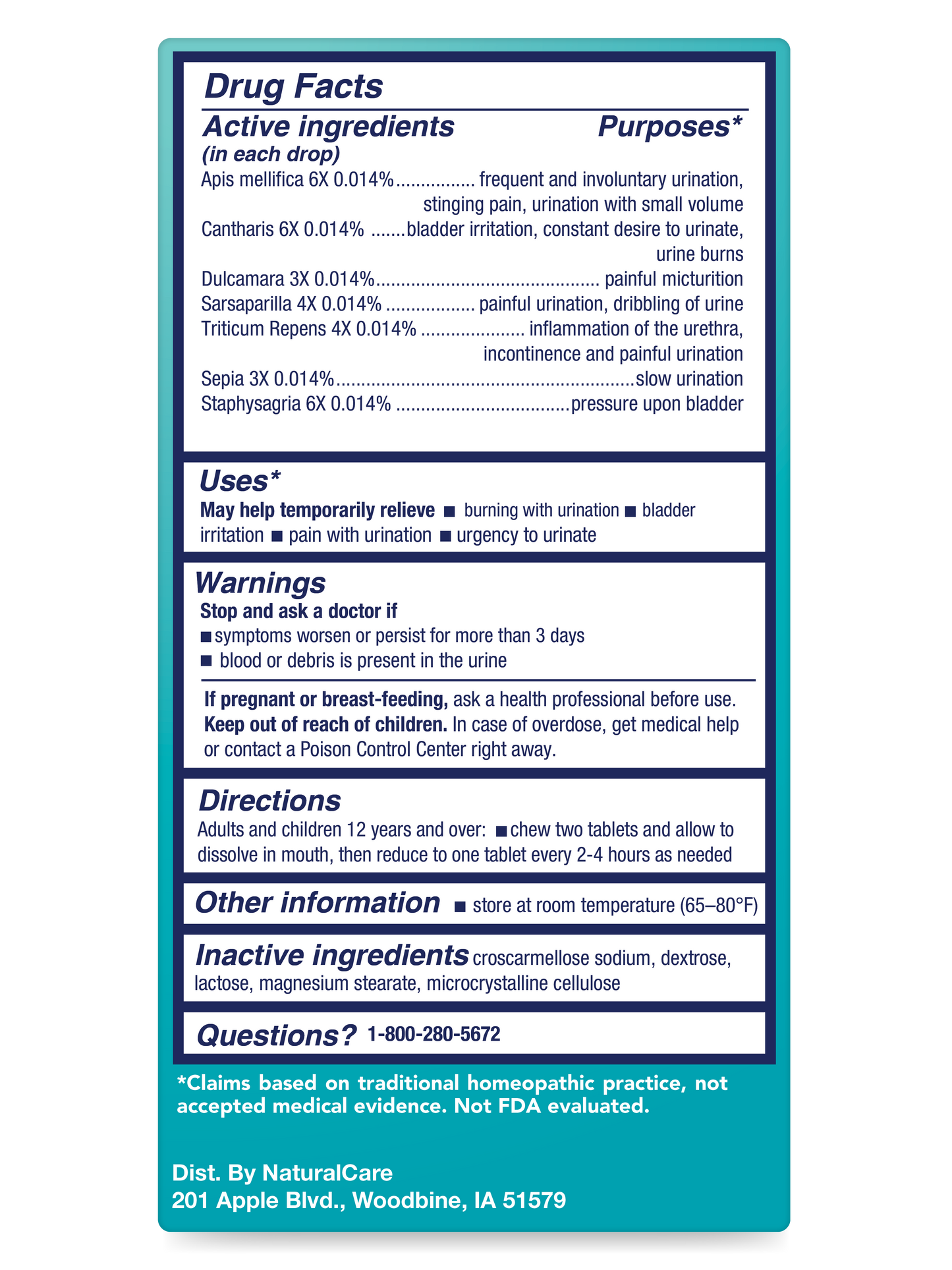 UTI Care  (60T)